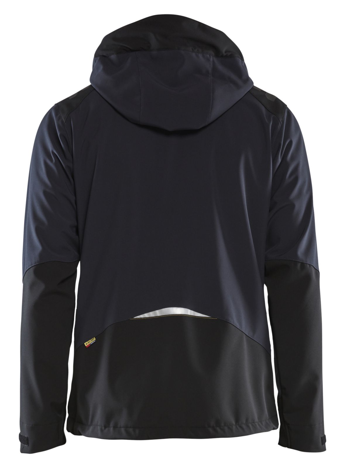Blaklader Wind regen sneeuw Jassen 47492513 softsheel waterdicht donkerblauw-geel(8635)