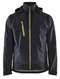 Blaklader Wind regen sneeuw Jassen 47492513 softsheel waterdicht donkerblauw-geel(8635)
