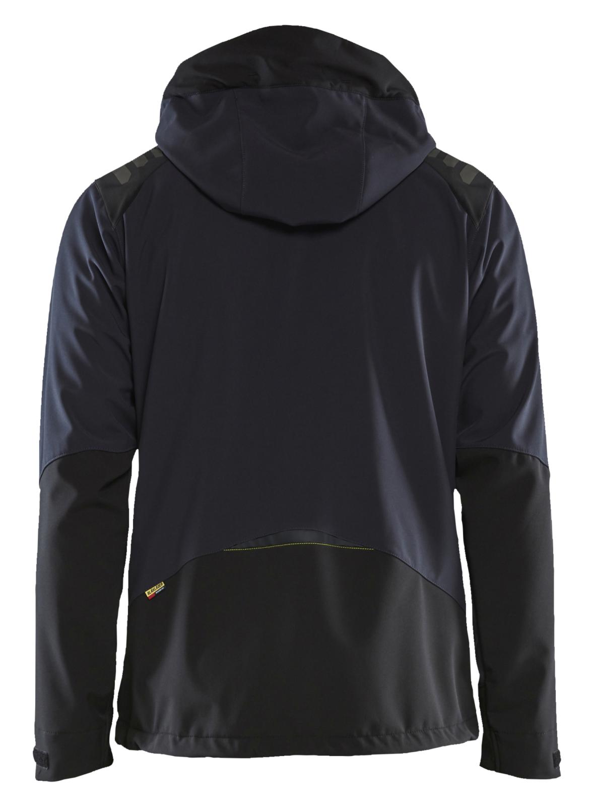 Blaklader Wind regen sneeuw Jassen 47492513 softsheel waterdicht donker marineblauw-zwart(8699)