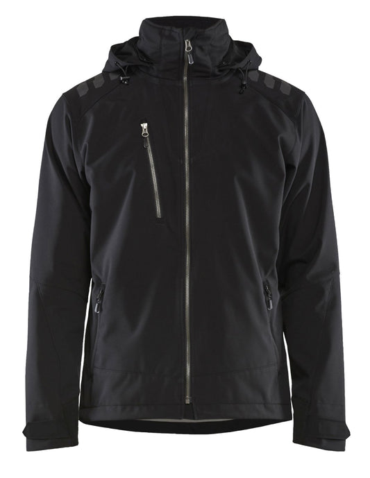 Blaklader Wind regen sneeuw Jassen 47492513 softsheel waterdicht zwart(9900)