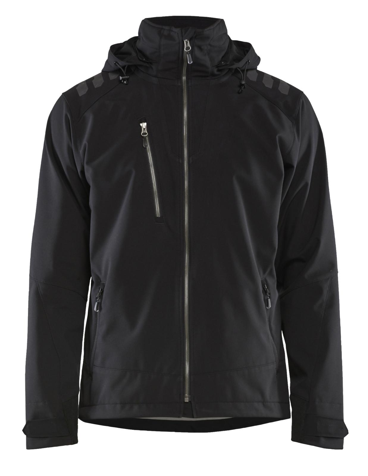 Blaklader Wind regen sneeuw Jassen 47492513 softsheel waterdicht zwart(9900)