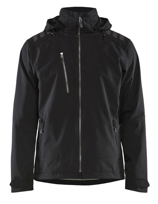 Blaklader Wind regen sneeuw Jassen 47492513 softsheel waterdicht zwart(9900)