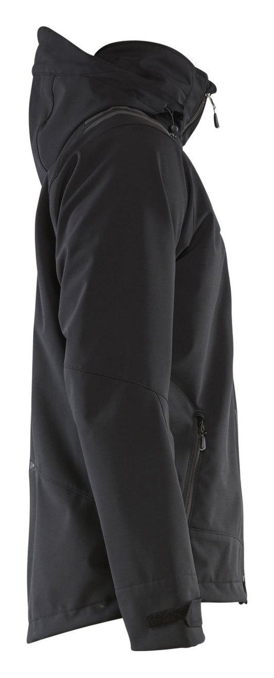Blaklader Wind regen sneeuw Jassen 47492513 softsheel waterdicht zwart(9900)