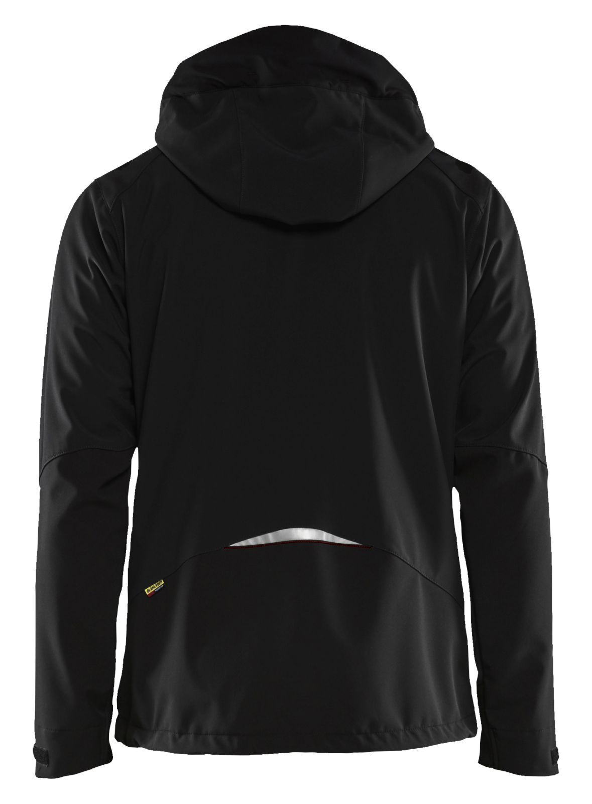 Blaklader Wind regen sneeuw Jassen 47492513 softsheel waterdicht zwart-rood(9956)