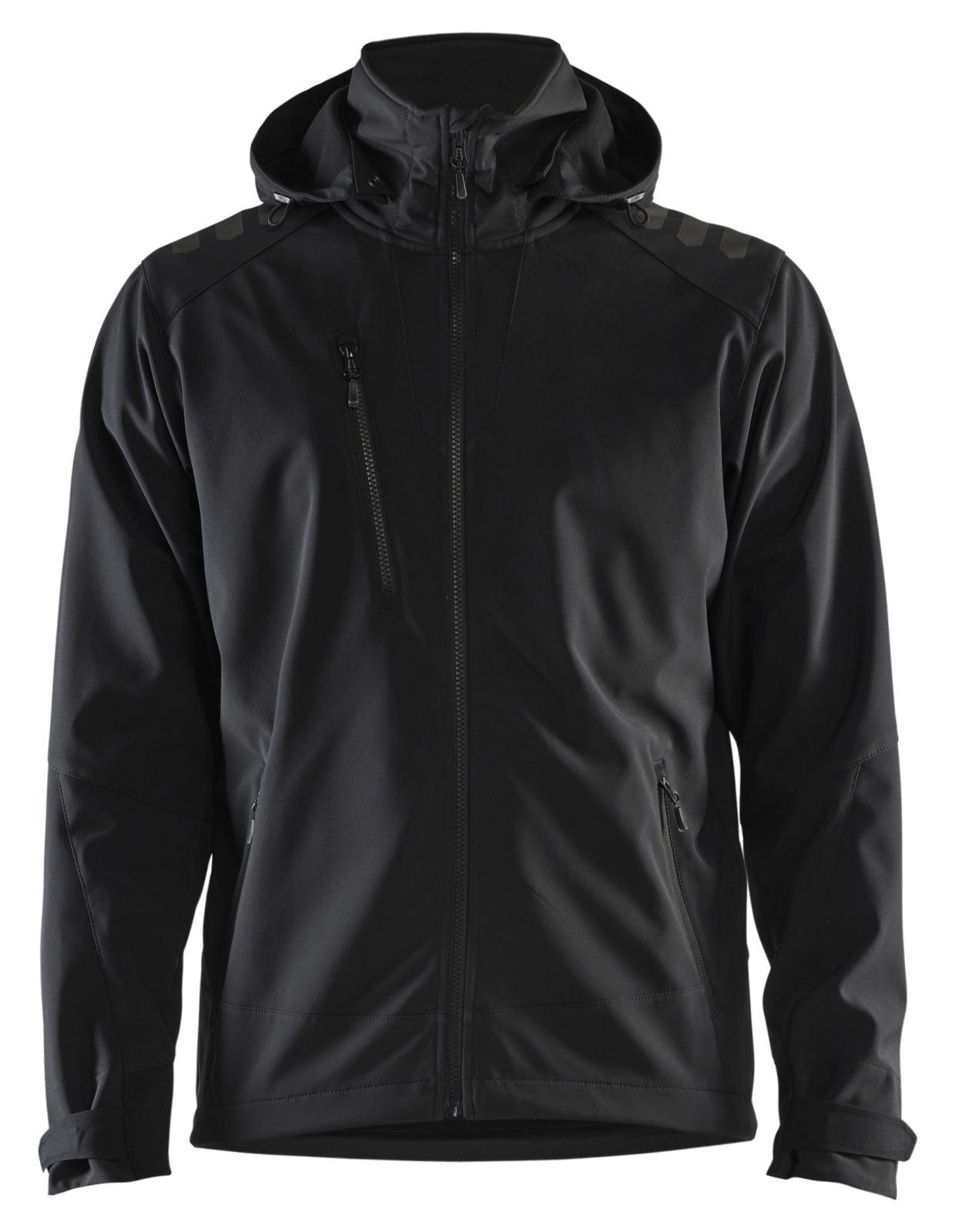 Blaklader Wind regen sneeuw jassen 47492513 softsheel waterdicht zwart(9999)