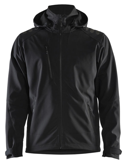 Blaklader Wind regen sneeuw jassen 47492513 softsheel waterdicht zwart(9999)