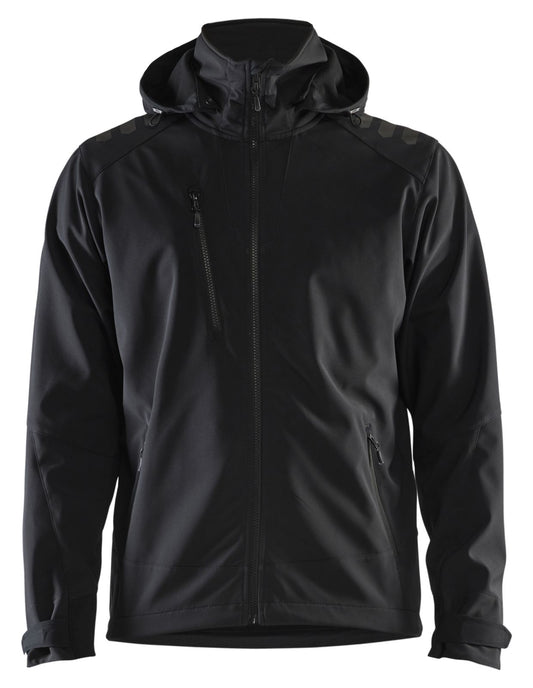 Blaklader Wind regen sneeuw jassen 47492513 softsheel waterdicht zwart(9999)
