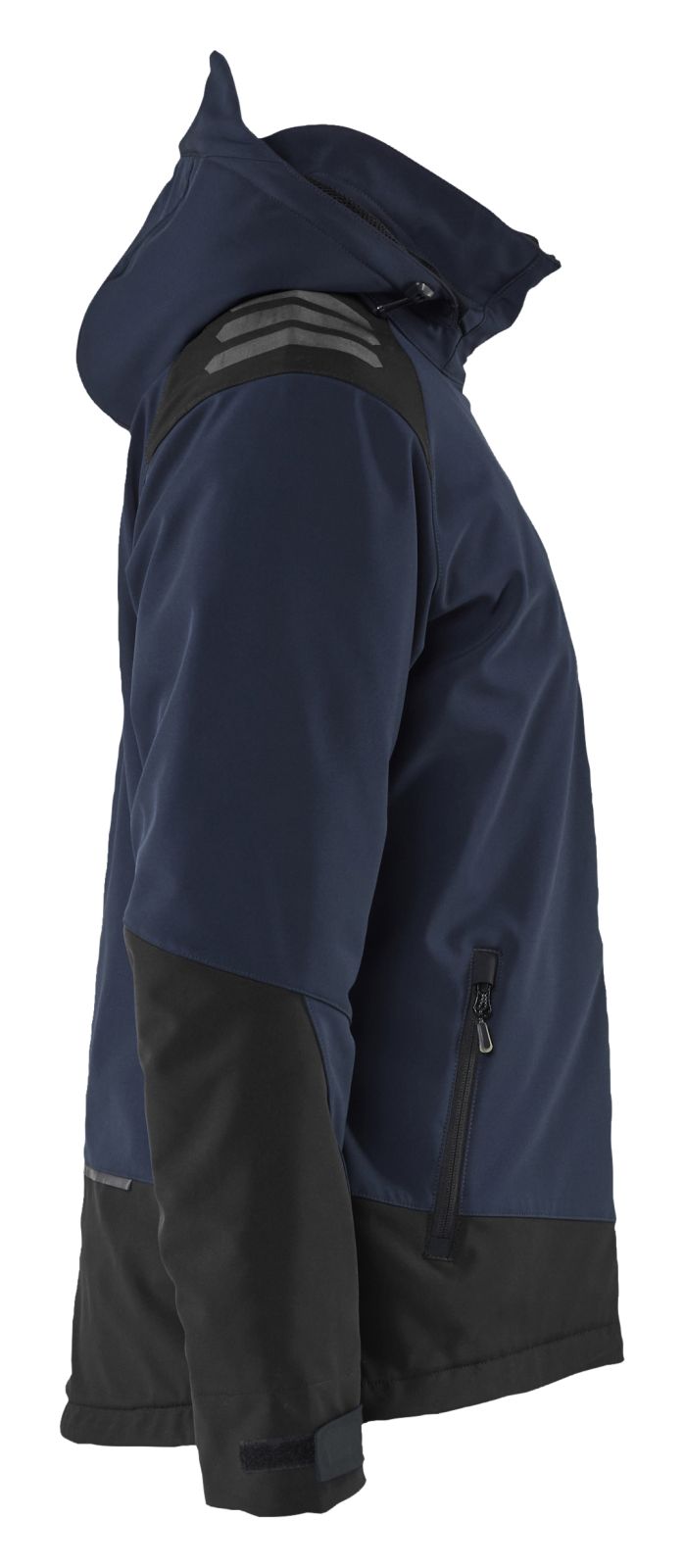 Blaklader Wind/regen/sneeuw Jack 47502513 Lichtgewicht softshell gevoerd donker marineblauw-zwart(8699)