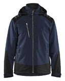 Blaklader Wind/regen/sneeuw Jack 47502513 Lichtgewicht softshell gevoerd donker marineblauw-zwart(8699)