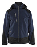 Blaklader Wind/regen/sneeuw Jack 47502513 Lichtgewicht softshell gevoerd donker marineblauw-zwart(8699)