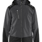 Blaklader Wind/regen/sneeuw Jack 47502513 Lichtgewicht softshell gevoerd donkergrijs-zwart(9899)