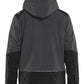 Blaklader Wind/regen/sneeuw Jack 47502513 Lichtgewicht softshell gevoerd donkergrijs-zwart(9899)