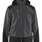 Blaklader Wind/regen/sneeuw Jack 47502513 Lichtgewicht softshell gevoerd donkergrijs-zwart(9899)