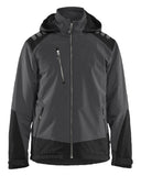 Blaklader Wind/regen/sneeuw Jack 47502513 Lichtgewicht softshell gevoerd donkergrijs-zwart(9899)