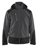 Blaklader Wind/regen/sneeuw Jack 47502513 Lichtgewicht softshell gevoerd donkergrijs-zwart(9899)