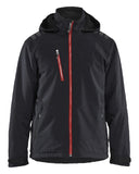 Blaklader Wind/regen/sneeuw Jack 47502513 Lichtgewicht softshell gevoerd zwart-rood(9956)