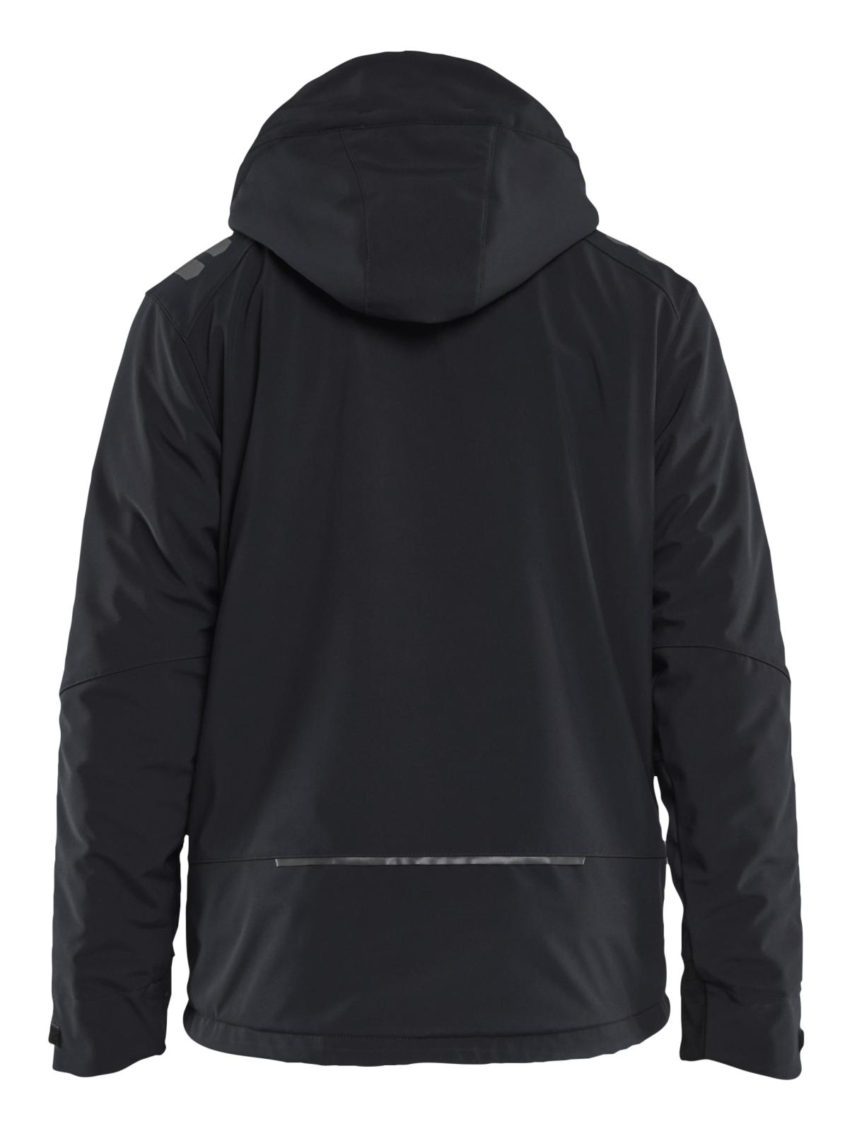 Blaklader Wind/regen/sneeuw Jack 47502513 Lichtgewicht softshell gevoerd zwart-rood(9956)
