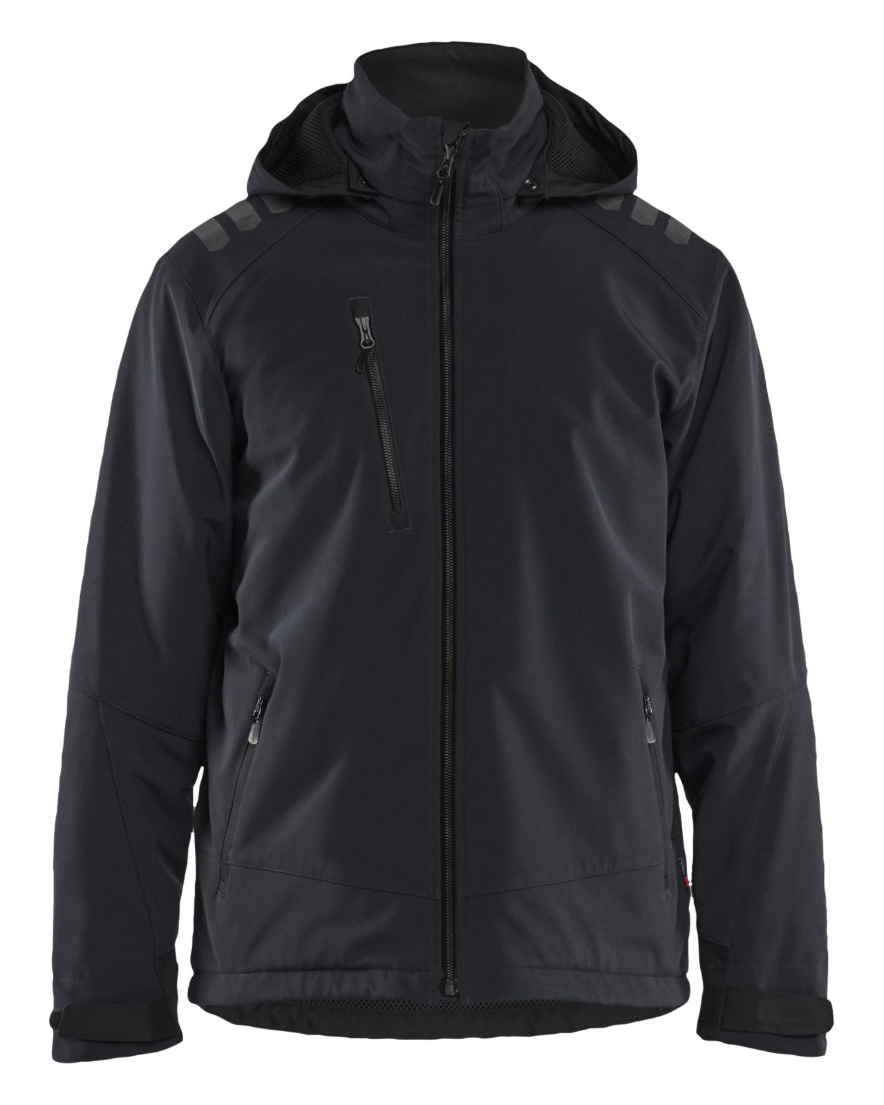 Blaklader Wind/regen/sneeuw Jack 47502513 Lichtgewicht softshell gevoerd zwart(9999)