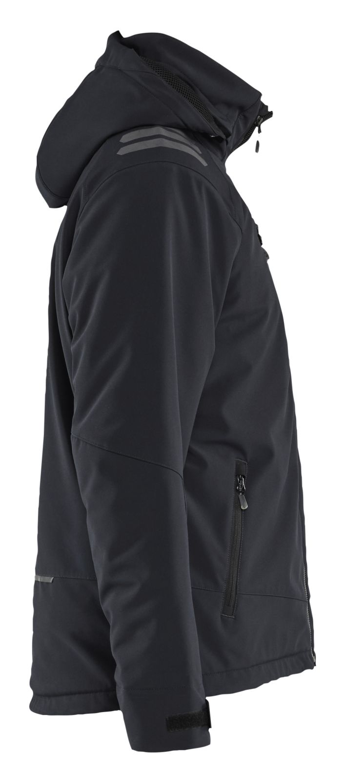 Blaklader Wind/regen/sneeuw Jack 47502513 Lichtgewicht softshell gevoerd zwart(9999)