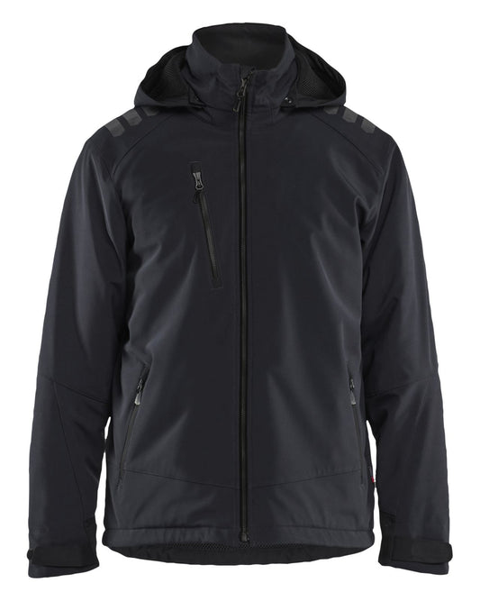 Blaklader Wind/regen/sneeuw Jack 47502513 Lichtgewicht softshell gevoerd zwart(9999)