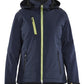 Blaklader Dames Jack 47512513 Lichtgewicht softshell gevoerd donker marineblauw-fluo geel(8633)