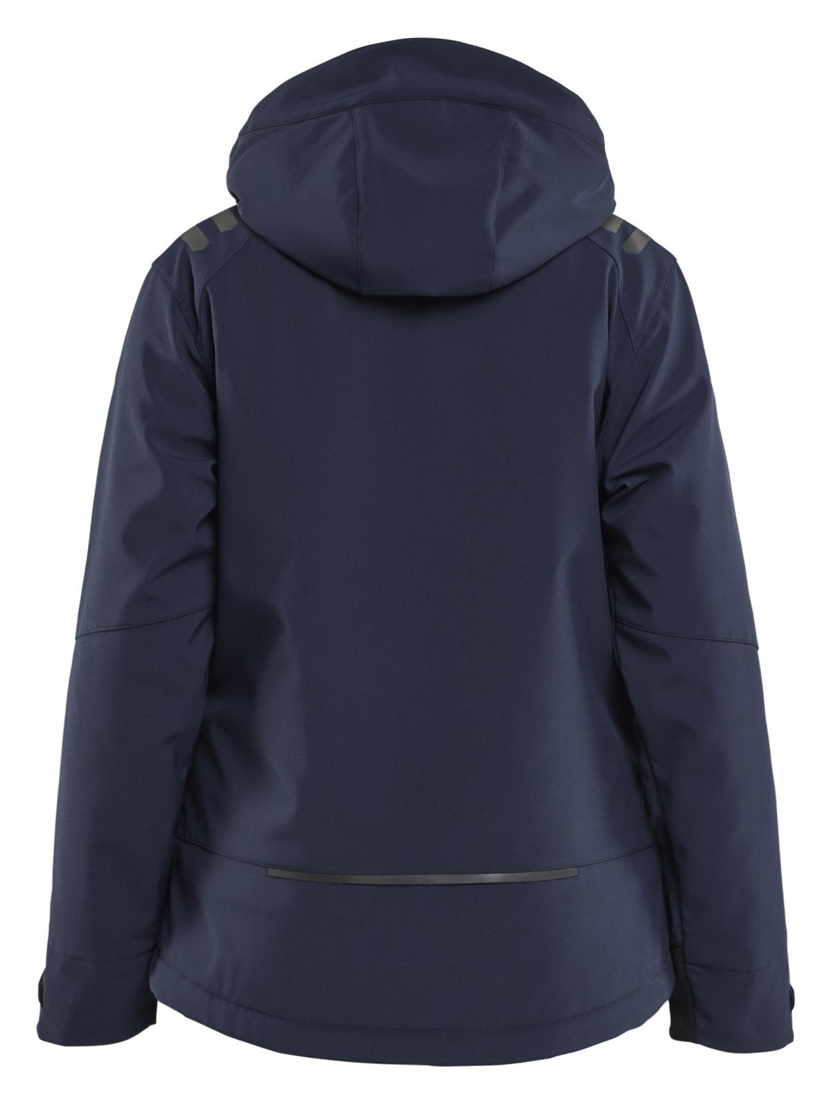 Blaklader Dames Jack 47512513 Lichtgewicht softshell gevoerd donker marineblauw-fluo geel(8633)