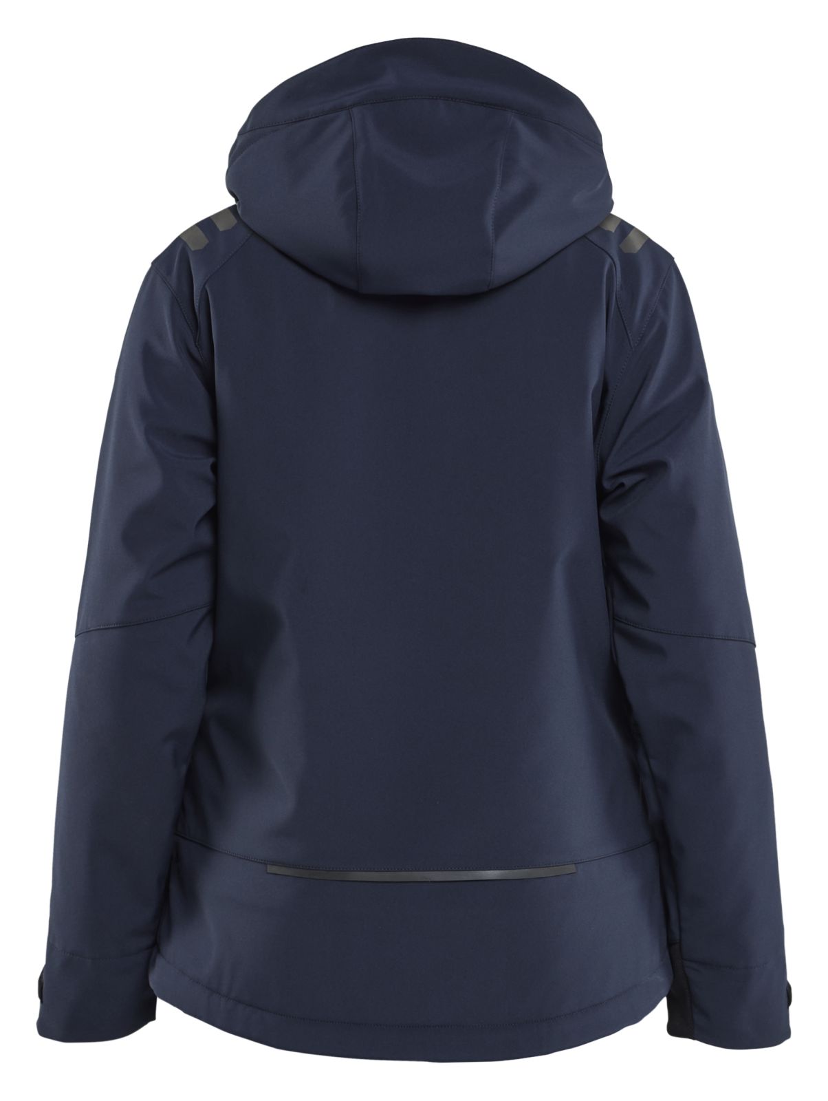 Blaklader Dames Jack 47512513 Lichtgewicht softshell gevoerd donker marineblauw-fluo geel(8633)
