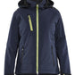 Blaklader Dames Jack 47512513 Lichtgewicht softshell gevoerd donker marineblauw-fluo geel(8633)