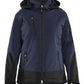 Blaklader Dames Jack 47512513 Lichtgewicht softshell gevoerd donker marineblauw-zwart(8699)
