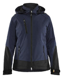 Blaklader Dames Jack 47512513 Lichtgewicht softshell gevoerd donker marineblauw-zwart(8699)