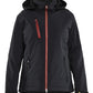 Blaklader Dames Jack 47512513 Lichtgewicht softshell gevoerd zwart-rood(9956)