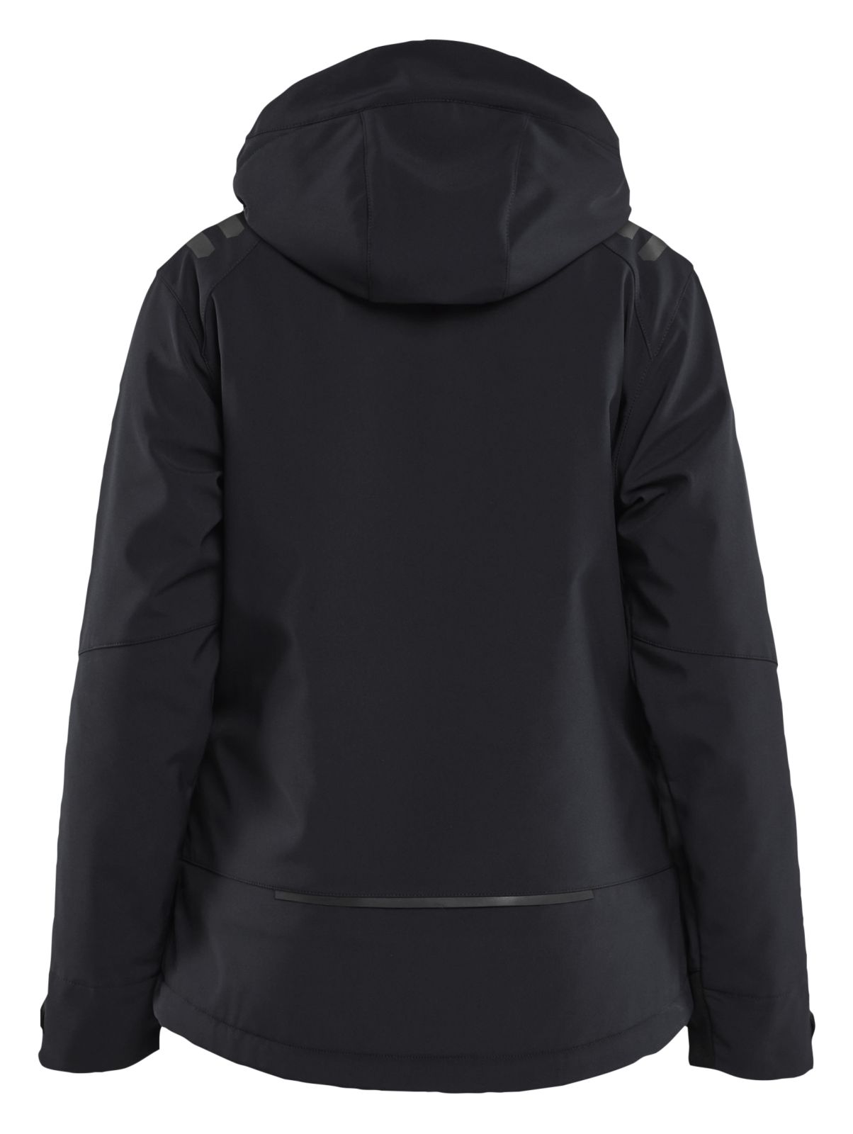 Blaklader Dames Jack 47512513 Lichtgewicht softshell gevoerd zwart-rood(9956)