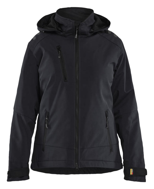 Blaklader Dames Jack 47512513 Lichtgewicht softshell gevoerd zwart(9999)