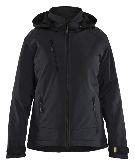 Blaklader Dames Jack 47512513 Lichtgewicht softshell gevoerd zwart(9999)