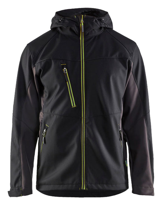 Blaklader Jassen 47532516 zwart-fluo geel(9933)