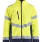 Blaklader High vis Jassen Jack 47601977 shell HiVis winddicht waterdicht fluo geel-marineblauw(3389)