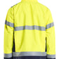 Blaklader High vis Jassen Jack 47601977 shell HiVis winddicht waterdicht fluo geel-marineblauw(3389)