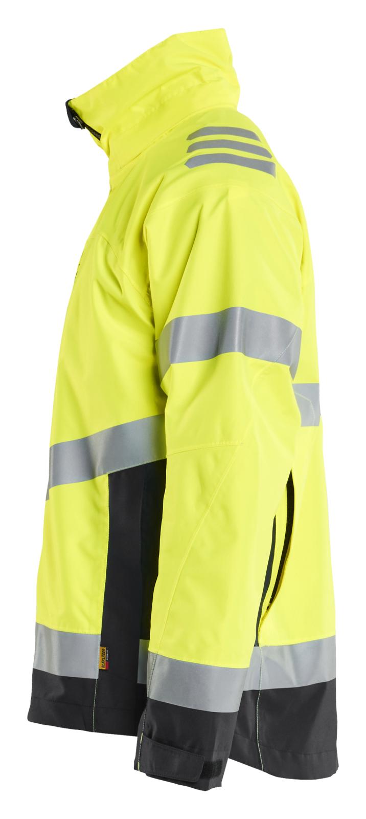 Blaklader High Vis Jack 47601977 shell HiVis winddicht waterdicht fluo geel-zwart(3399)