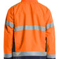 Blaklader High Vis Jack 47601977 shell HiVis winddicht waterdicht fluo oranje-marineblauw(5389)
