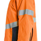 Blaklader High vis Jassen Jack 47601977 shell HiVis winddicht waterdicht fluo oranje-marineblauw(5389)