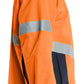 Blaklader High vis Jack 47601977 shell HiVis winddicht waterdicht fluo oranje-marineblauw(5389)