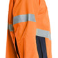 Blaklader High Vis Jack 47601977 shell HiVis winddicht waterdicht fluo oranje-marineblauw(5389)