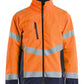 Blaklader High Vis Jack 47601977 shell HiVis winddicht waterdicht fluo oranje-marineblauw(5389)