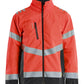 Blaklader High vis Jassen Jack 47601977 shell HiVis winddicht waterdicht fluo rood-zwart(5599)