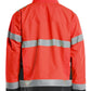 Blaklader High Vis Jack 47601977 shell HiVis winddicht waterdicht fluo rood-zwart(5599)