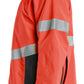 Blaklader High vis Jack 47601977 shell HiVis winddicht waterdicht fluo rood-zwart(5599)