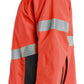 Blaklader High Vis Jack 47601977 shell HiVis winddicht waterdicht fluo rood-zwart(5599)