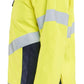 Blaklader Dames High Vis Jack 47611977 shell HiVis waterdicht winddicht fluo geel-marineblauw(3389)