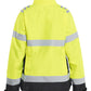Blaklader Dames High Vis Jack 47611977 shell HiVis waterdicht winddicht fluo geel-zwart(3399)