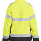 Blaklader Dames High Vis Jack 47611977 shell HiVis waterdicht winddicht fluo geel-zwart(3399)